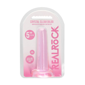 Non Realistic Dildo With Suction Cup 5.3" Pink