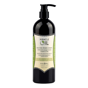 Miracle Oil Tea Tree Shave Cream 16 oz.