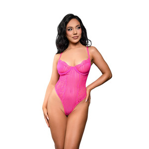 Juliette Crotchless Teddy L/Xl (Garment Only - No Box)