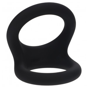 Levelz Double O Silicone Cock Ring L Black
