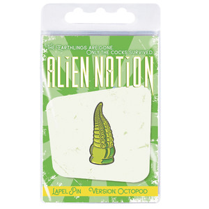Alien Nation Octopod Enamel Pin