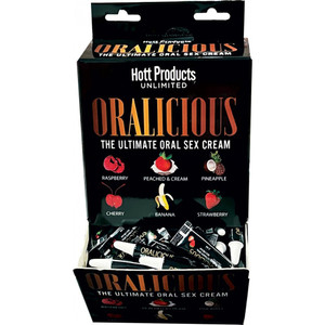Oralicious Assorted Flavors 144Pc 2 ml. Tubes