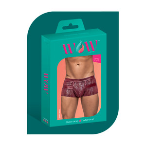 Wow Insert Dazzle Short Burgundy Medium