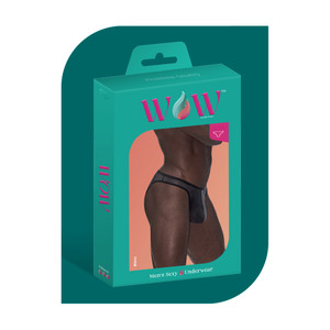Wow Landing Strip Bikini Black Large