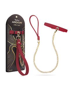 Blush Temptasia Ardor Collar & Leash - Red