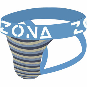 Azurea Knit Jockstrap Medium