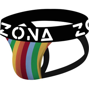 Rainbow Edge Jockstrap Large