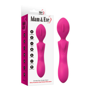 Adam & Eve Rumble-Flex Grinder Wand Ultra-Powerful Dual-Ended Stimulator