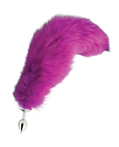 Fox Tail Small Plug - Hot Pink