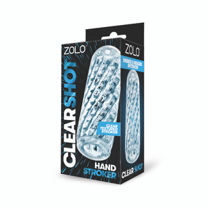 Zolo Hand Stroker Clear Shot Stroker