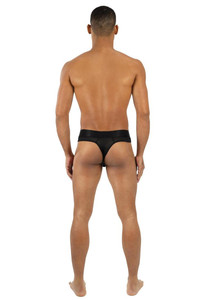 Envy Midnight Athletics Thong Black Large Xl