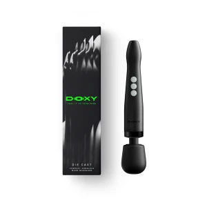 Doxy Die Cast Compact Cordless Wand Black