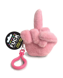 Fucks To Give Twirly Bird Plush - Pink