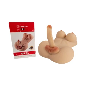 Camtoyz Raw Torso Transexual Rupol Piel Clara Beige