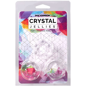 Crystal Jellies Performance Ring Set Clear