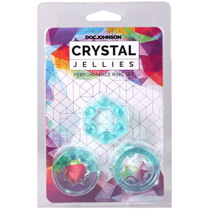 Crystal Jellies Performance Ring Set Teal