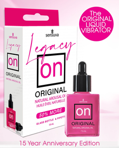 On Legacy Original Arousal Oil 7.5ml Luxury Glass Bottle