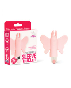 Pink Pussycat Butterfly Sleeve Bullet