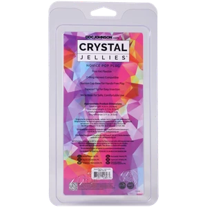 Crystal Jellies - Novice Pop Plug - 4 Inch Clear