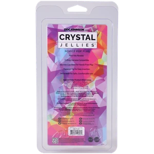 Crystal Jellies - Novice Pop Plug - 4 Inch Pink