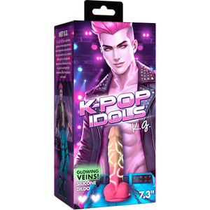 K-Pop Idols K.G. Silicone Dildo With Balls
