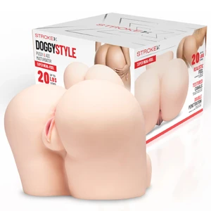 Stroke-X Doggystyle Pussy & Ass Masturbator Cream