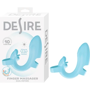 Desire Finger Massager Blue