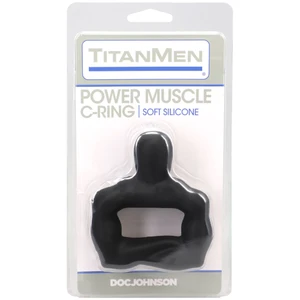 Titanmen Power Muscle Cock Ring 42mm Black