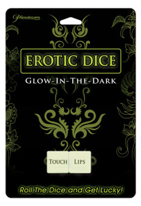 Pipedream Erotic Dice - Glow In The Dark