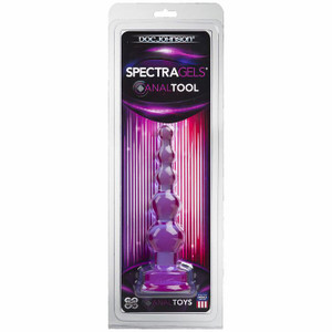 Doc Johnson Spectra Gels Anal Beads - Purple