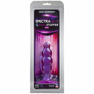 Doc Johnson Spectra Gels Anal Stuffer Butt Plug - Purple
