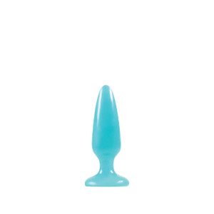 NS Novelties Firefly Pleasure Butt Plug Small - Blue