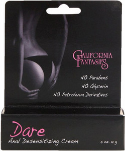 Dare Anal Desensitizing Cream - .5 Oz Tube Boxed