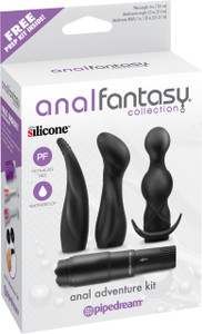 Pipedream Anal Fantasy Collection Anal Adventure Kit - Black