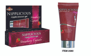 Hott Products Nipplicious Nipple Arousal Gel - 1 Oz Strawberry