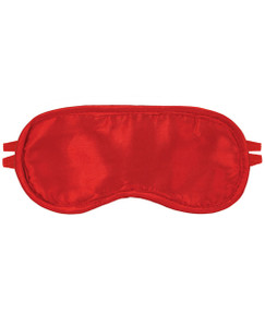 Erotic Toy Company Satin Fantasy Fetish Blindfold 2 Strap - Red Erotic Toy Company Satin Fantasy Fetish Blindfold 2 Strap - Red