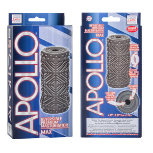 CalExotics Apollo Max Reversible Premium - Grey Male Masturbator Stroker