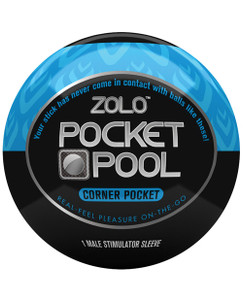 Zolo Pocket Pool Corner Pocket Masturbator Stroker