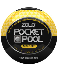 Zolo Pocket Pool Susie Cue Masturbator Stroker