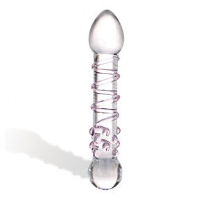 Glas Spiral Staircase Full Tip Glass Dildo