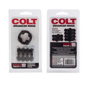 CalExotics Colt Enhancer Cock Rings - Black