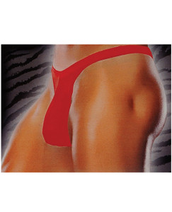 Male Power Men's Bong Thong Red L/Xl