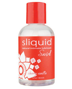 Sliquid Swirl Personal Lubricant 4.2 Oz Bottle Cherry Vanilla Sliquid Swirl Personal Lubricant 4.2 Oz Bottle Cherry Vanilla