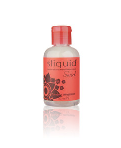 Sliquid Swirl Personal Lubricant 4.2 Oz Bottle Strawberry Pomegranate