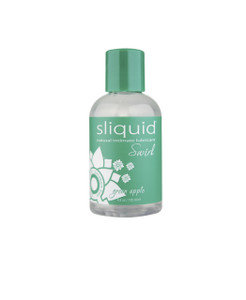 Sliquid Swirl Personal Lubricant 4.2 Oz Bottle Green Apple Sliquid Swirl Personal Lubricant 4.2 Oz Bottle Green Apple