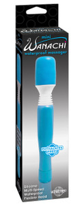 Pipedream Mini Wanachi Waterproof Wand Vibrator - Blue