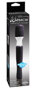 Pipedream Mini Wanachi Waterproof Wand Vibrator - Black