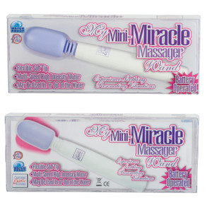 CalExotics My Mini Miracle Wand Vibrator Massager - Battery Operated