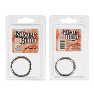 CalExotics Metal Small - Silver Cock Ring