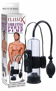 Pipedream Classix Vibrating Power Penis Pump
